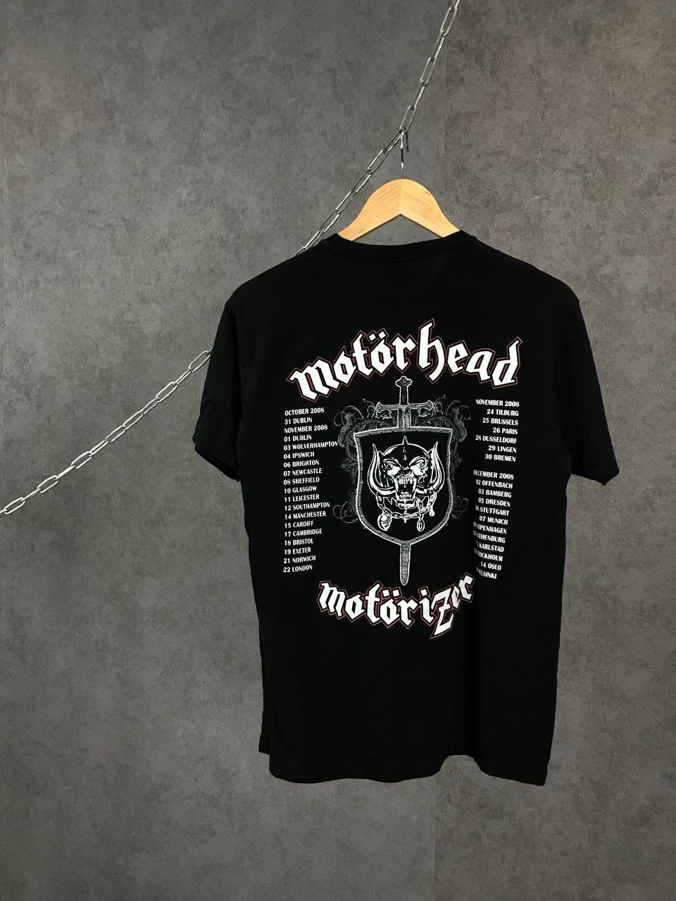 Band Tees Motörhead vintage rock band tour tee Size US S / EU 44-46 / 1 - 2 Thumbnail