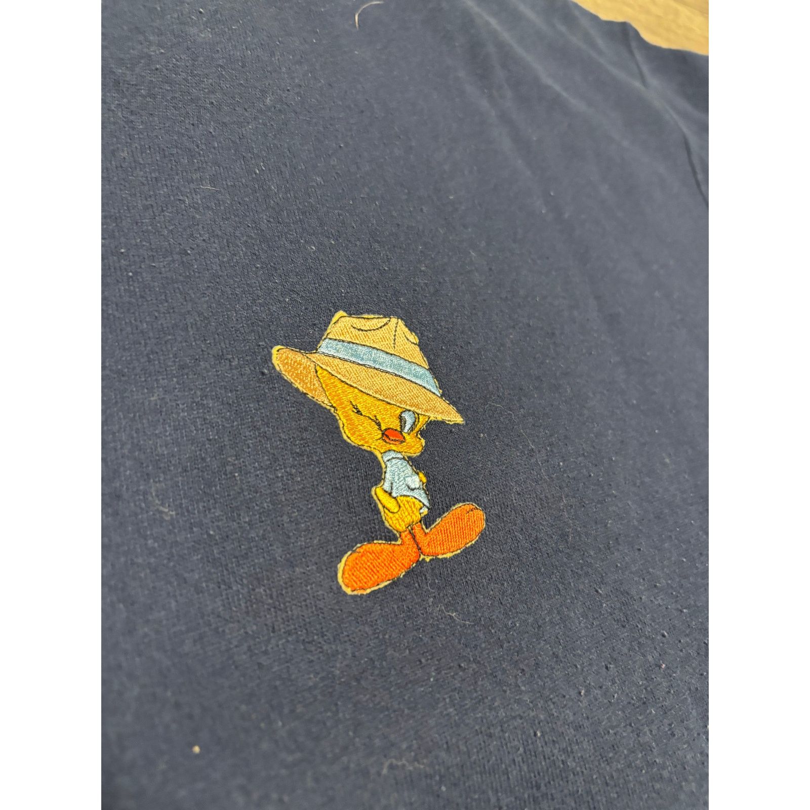 Cartoon Network × Vintage Vintage Tweety Bird Fedora Blue Sweatshirt Sz 3XL Size US XXL / EU 58 / 5 - 4 Thumbnail