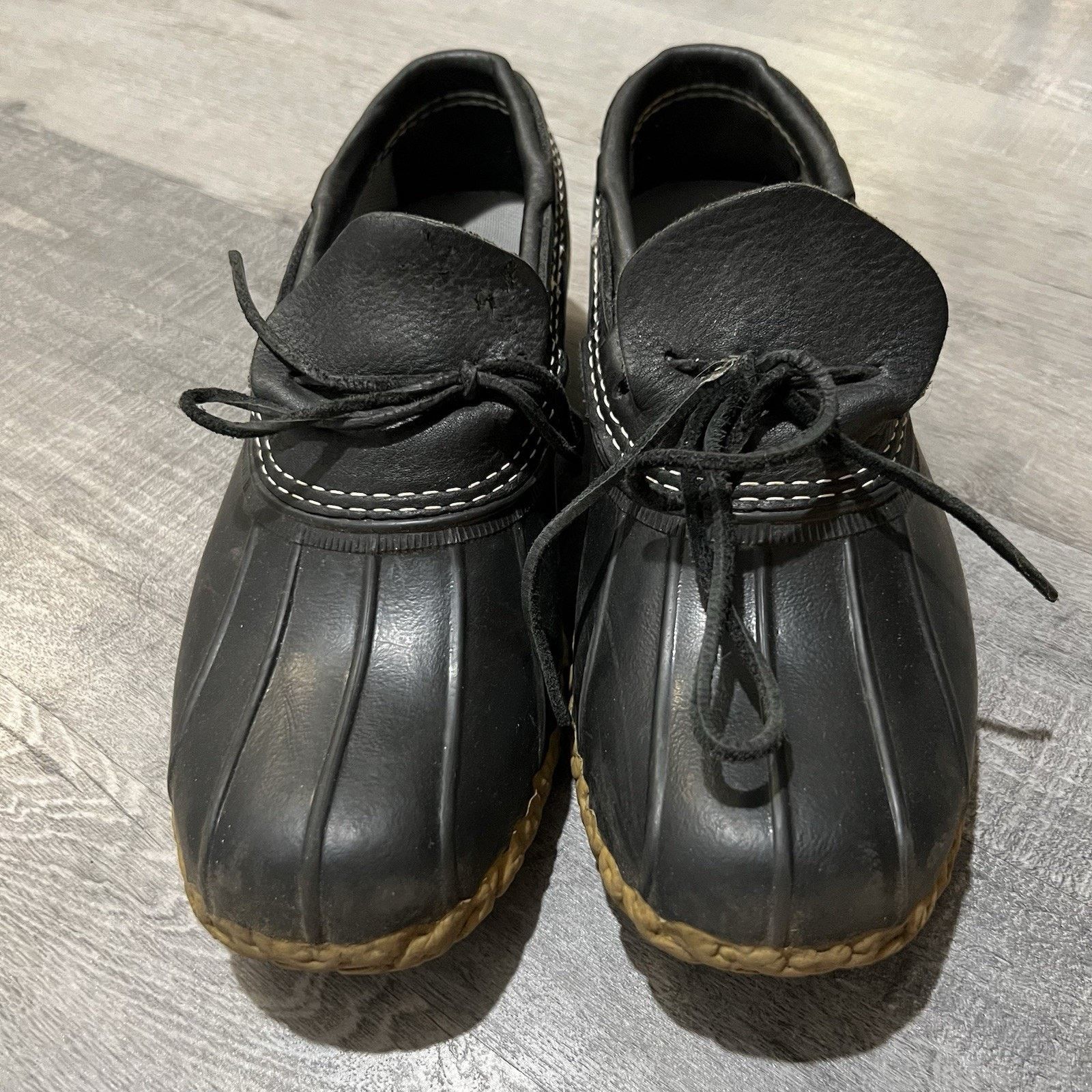 L.L. Bean Vintage LL Bean Duck Boots Mocs Rubber USA Outdoor Men's Size US 7 / EU 40 - 2 Thumbnail