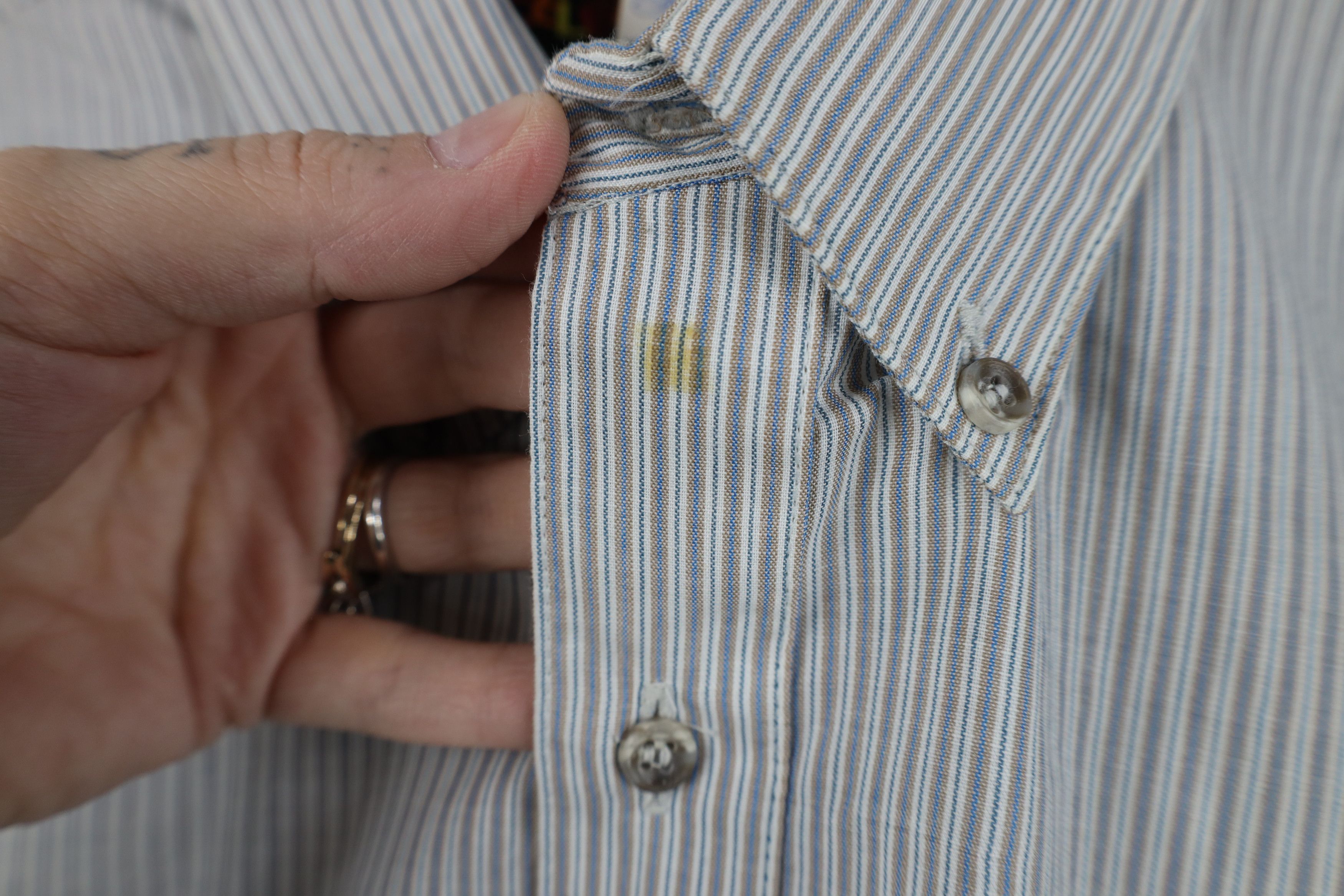 Vintage Deadstock Vintage 90s Streetwear Collared Button Down Shirt Size US M / EU 48-50 / 2 - 4 Thumbnail