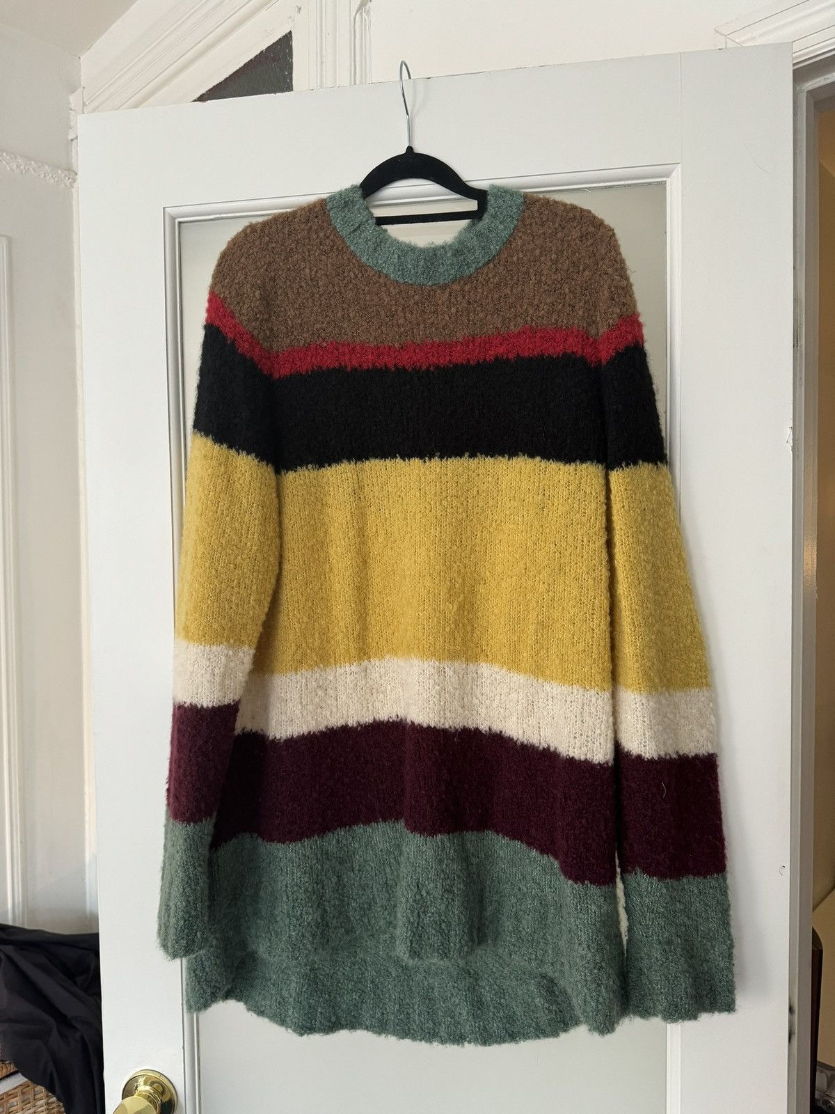 image of The Elder Statesman Cashmere Sweater Ss24 in Green, Men's (Size Medium)