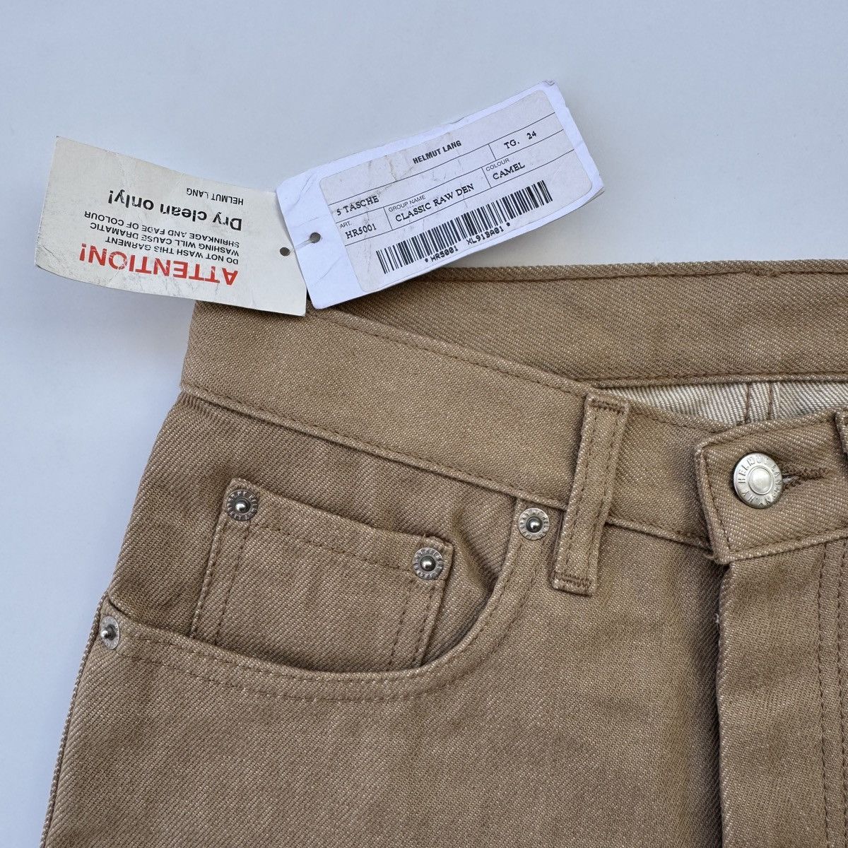 Helmut Lang Helmut Lang Classic Raw Denim Italian Cut Jeans Size 26" / US 2 / IT 38 - 8 Thumbnail