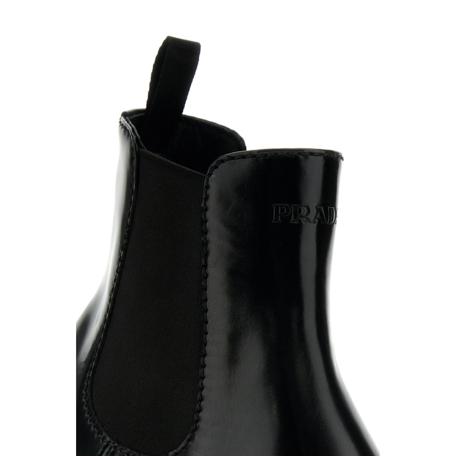 Prada PRADA Black Leather Ankle Boots New And Authentic (Men's siz Size US 8.5 / EU 41-42 - 4 Thumbnail