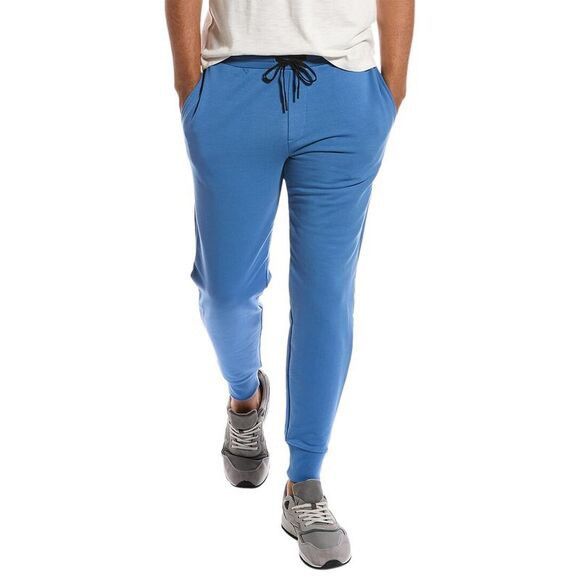 Theory Theory XL Essential Sweatpants Cornflower Cloud Fleece Size US 36 / EU 52 - 1 Thumbnail