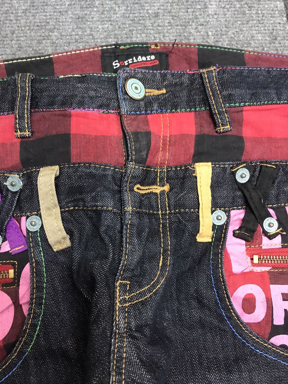 Japanese Brand 💥DOUBLE WAIST💥Sorridere Twisted Double Waist Denim F448 Size US 30 / EU 46 - 3 Thumbnail