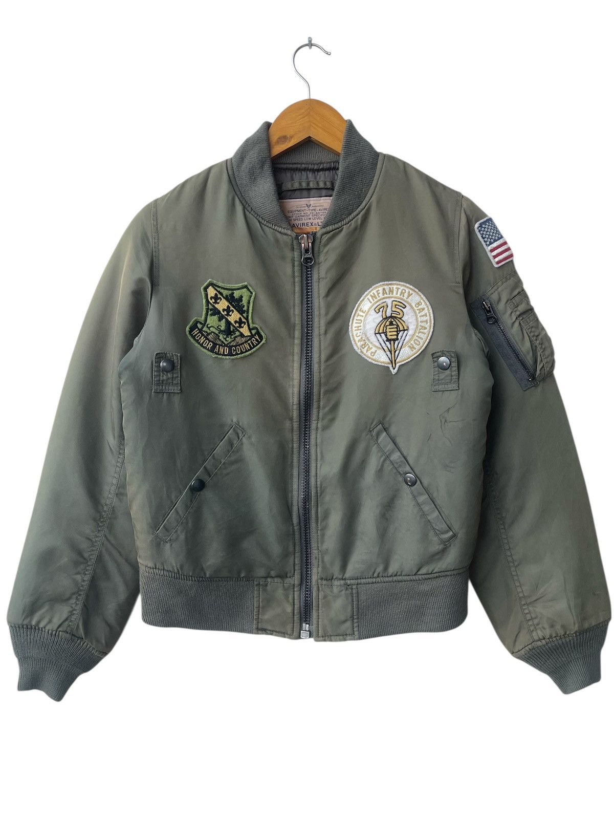 Avirex VINTAGE AVIREX LTD Mission Completed Bomber Jacket Size US S / EU 44-46 / 1 - 2 Thumbnail