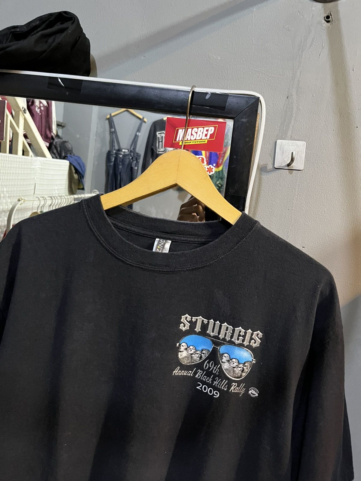 Zinc zinc vintage sturgis shirt Size US XL / EU 56 / 4 - 3 Thumbnail