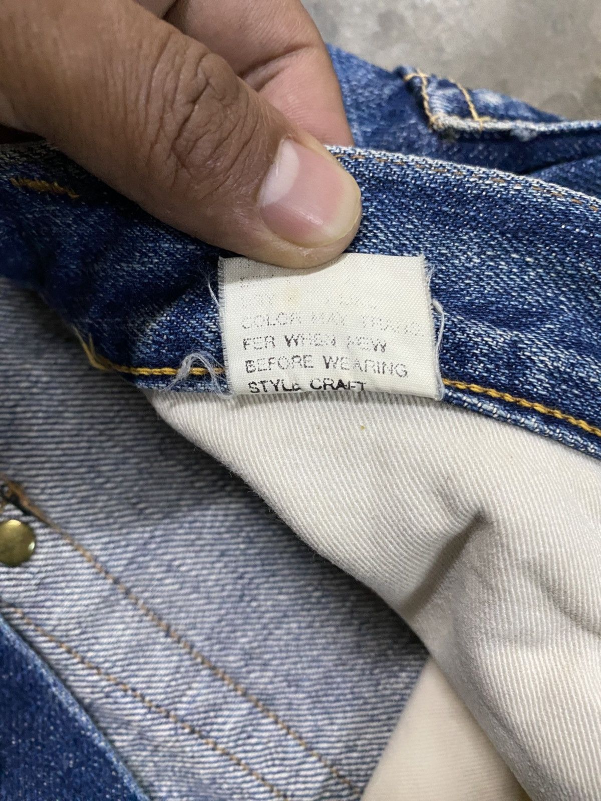 Evisu Vintage Evis Jeans Japan 80s Scovill Rivert @283 imn Size US 32 / EU 48 - 21 Thumbnail