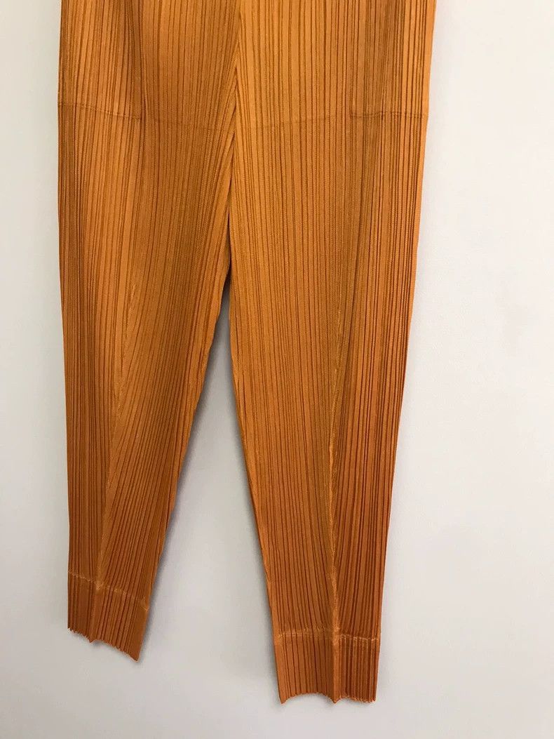 Issey Miyake Issey Miyake Caramel-colored pleated pants Size 25" / US 0 / IT 36 - 3 Thumbnail
