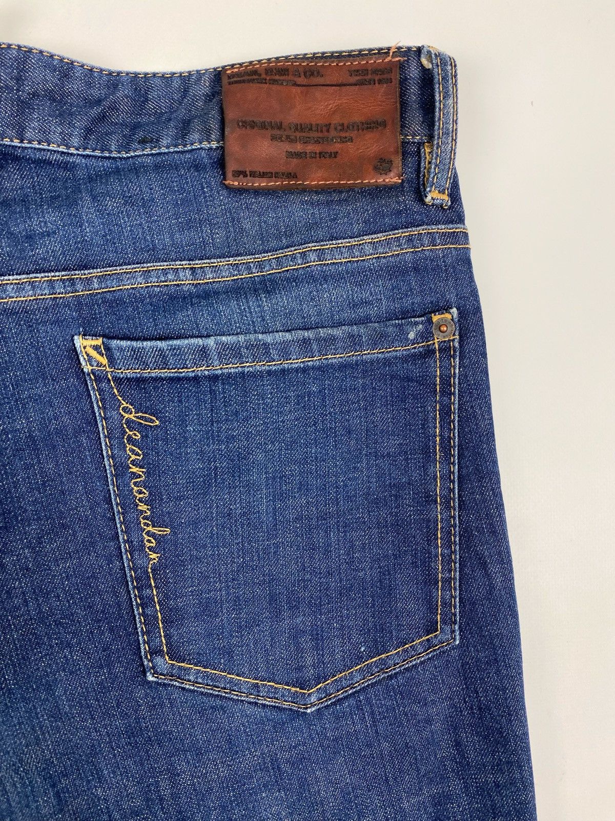 Dsquared2 Dsquared 2 Dean&Dan Blue Denim Jeans 46 Size US 31 - 10 Thumbnail