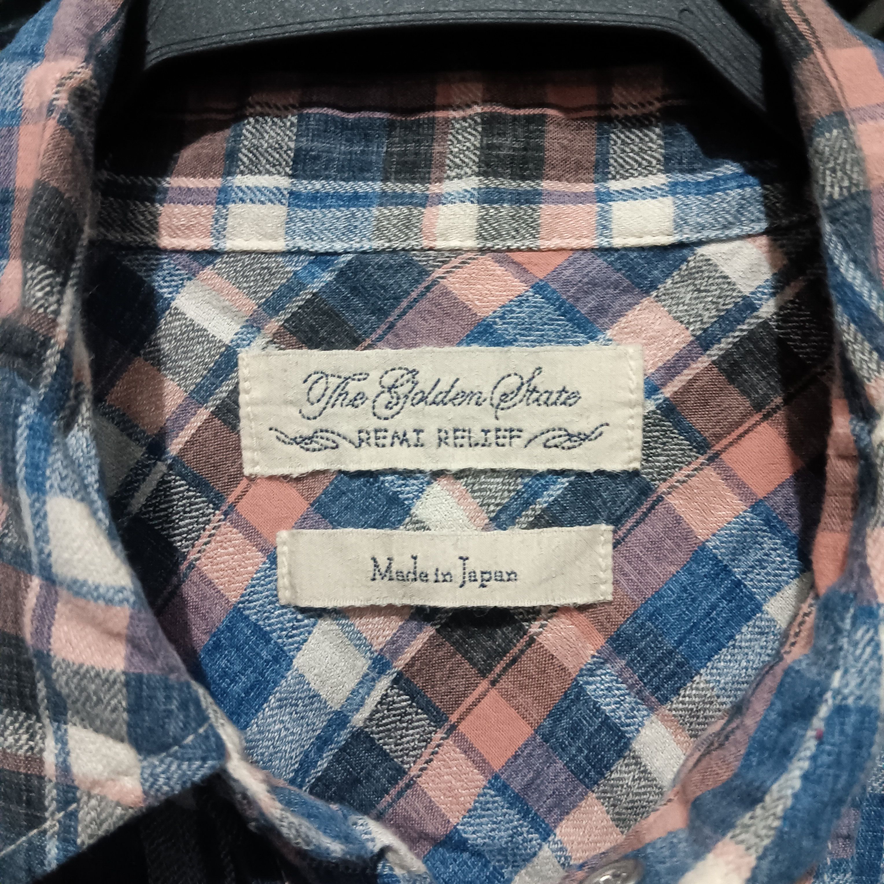 Japanese Brand Remi relief shirt button Size US M / EU 48-50 / 2 - 3 Thumbnail