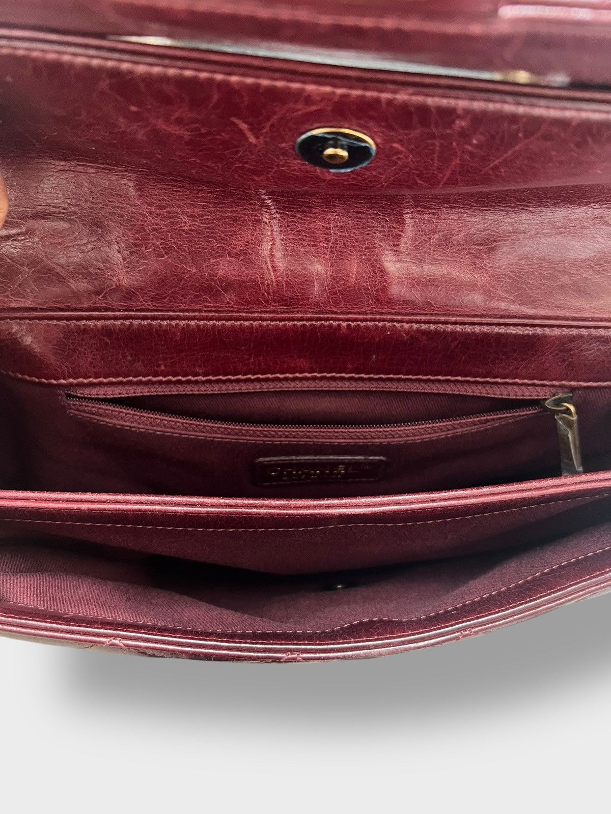 Chanel Chanel Perfect Edge Flap Burgundy Size ONE SIZE - 5 Thumbnail