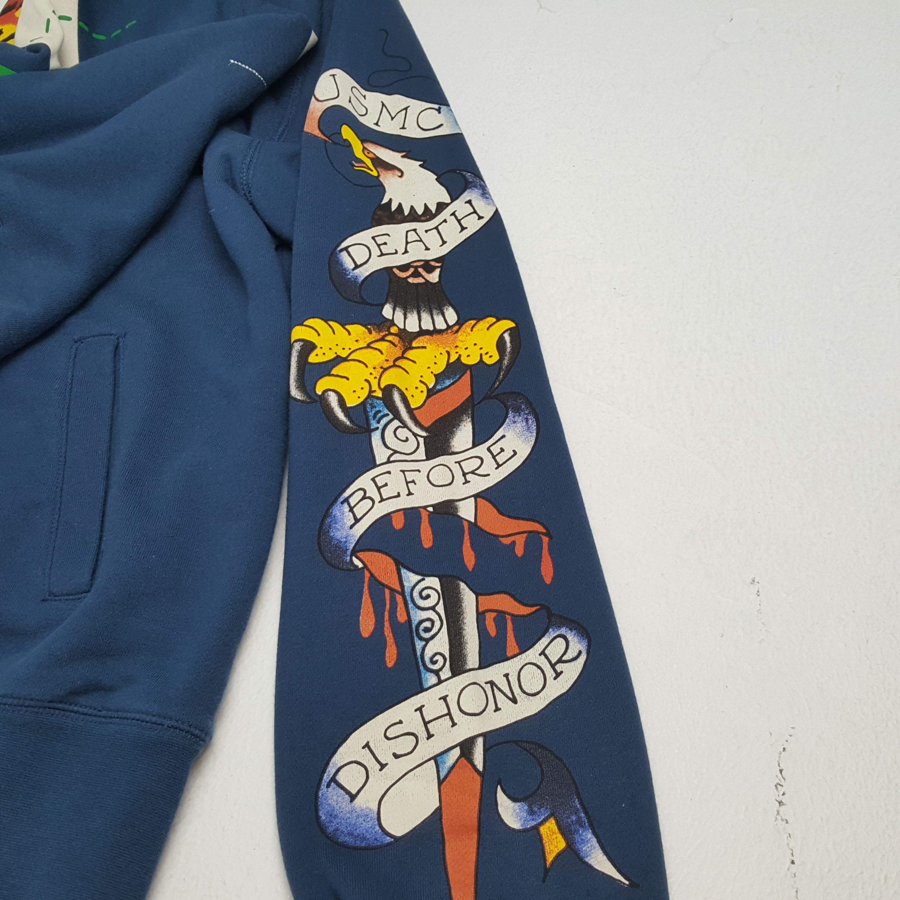 Christian Audigier × Ed Hardy × Vintage ED HARDY Rare Fashion Style Tiger Design Sweater Size US L / EU 52-54 / 3 - 7 Thumbnail