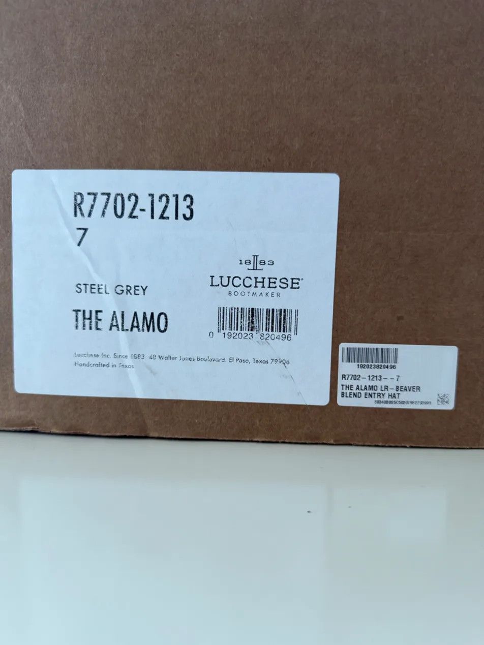 Lucchese Lucchese "The Alamo" Cowboy Hat - Size 7 Size ONE SIZE - 6 Thumbnail