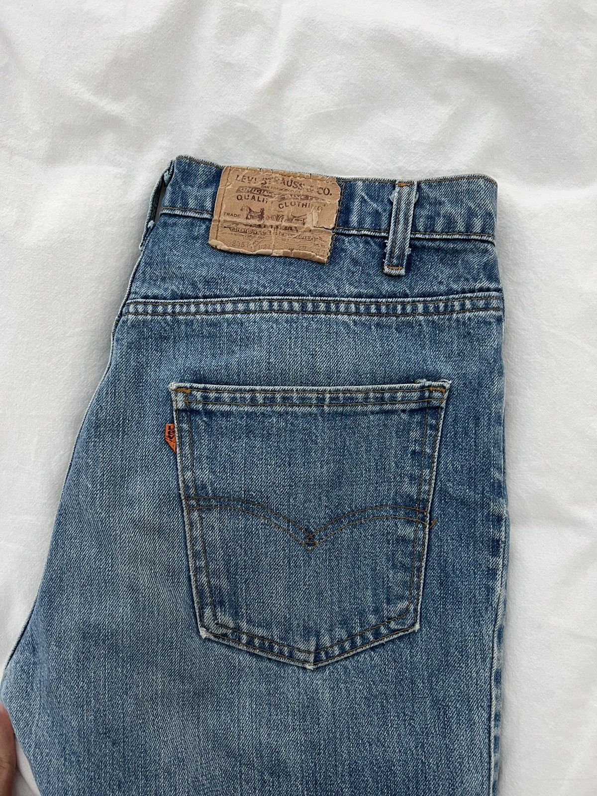 Levi's Vintage Clothing Levi’s 513 Orange tab Size US 33 - 2 Thumbnail