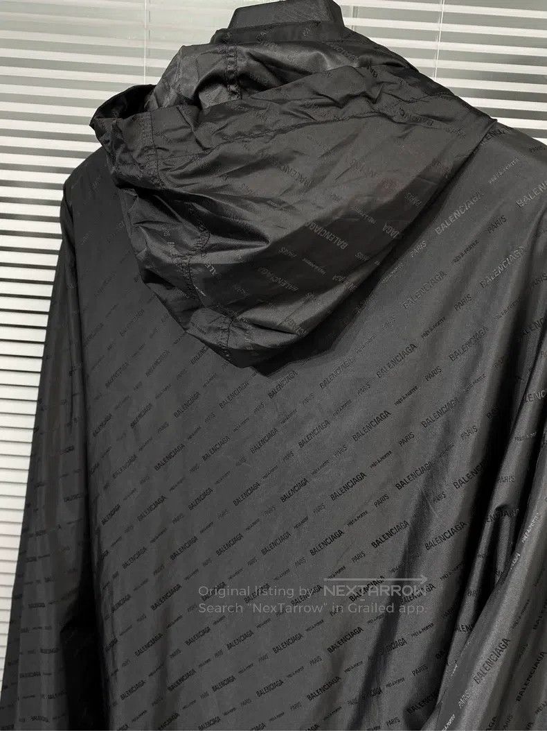 Balenciaga Balenciaga Jacket, windbreaker with full print barrage log Size US M / EU 48-50 / 2 - 4 Thumbnail