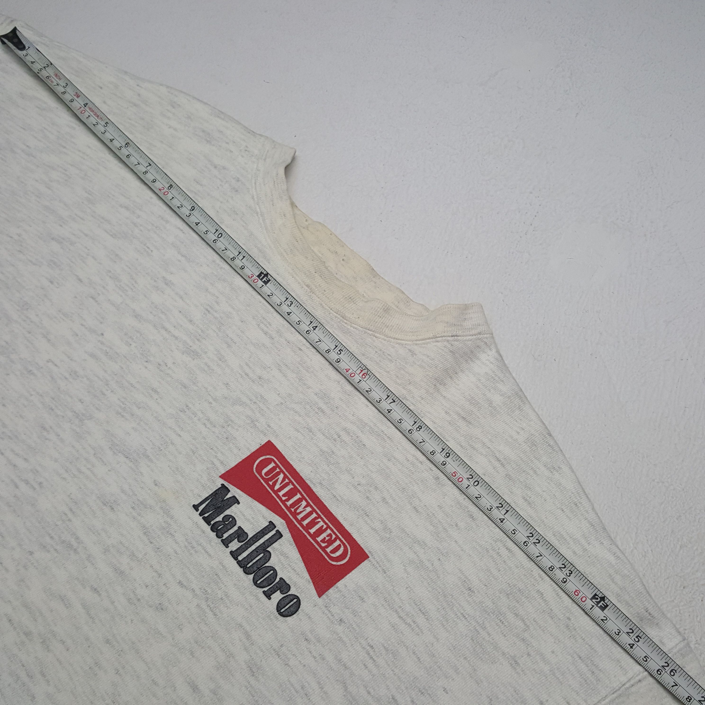 Marlboro × Vintage Vintage UNLIMITED MARLBORO Streetwear Sweatshirt C293N19 Size US L / EU 52-54 / 3 - 6 Thumbnail