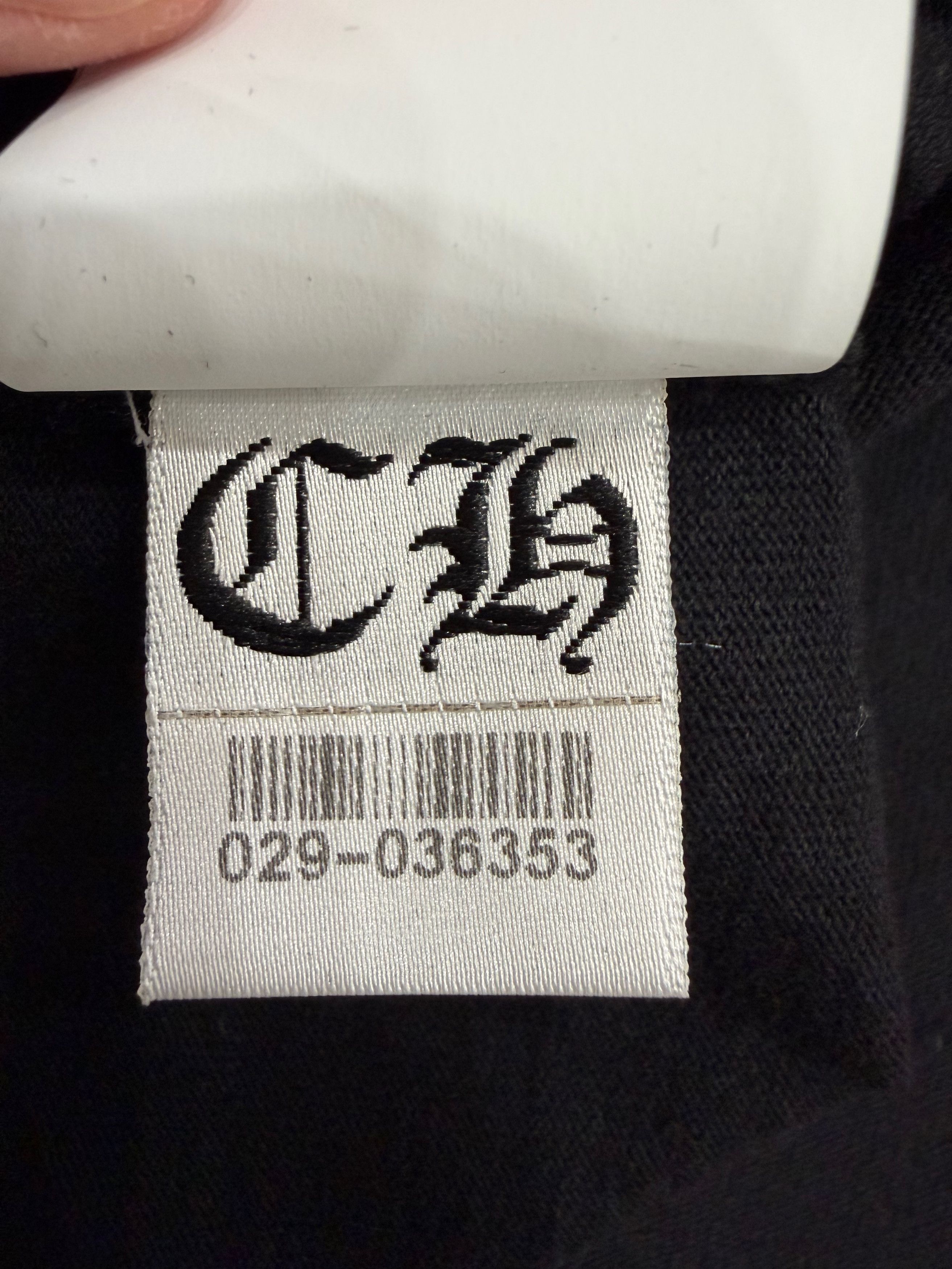 Chrome Hearts Script Logo Short Sleeve Cotton Cropped T Shirt Tee Small S Size S / US 4 / IT 40 - 11 Thumbnail