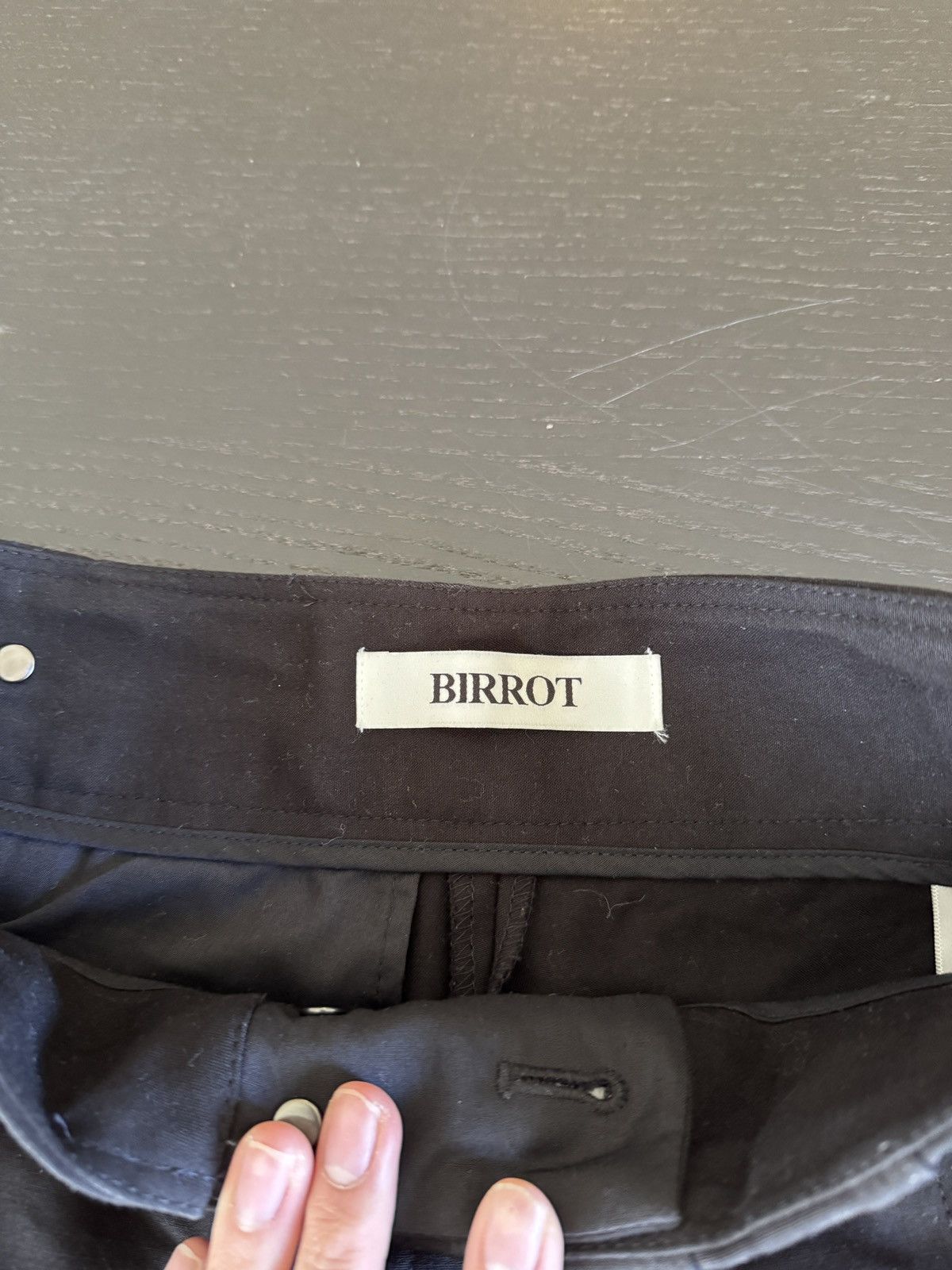 Japanese Brand Birrot Black Giwa Trousers Size US 30 / EU 46 - 3 Thumbnail