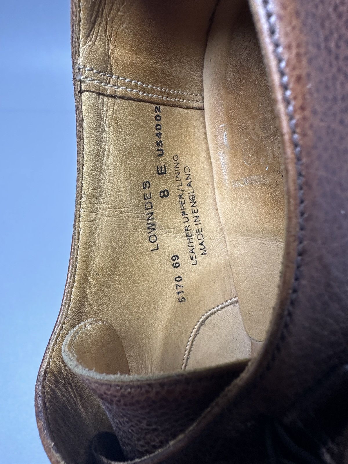 Crockett & Jones Crockett & Jones — Pebble Grain Lowndes Size US 8 / EU 41 - 8 Thumbnail