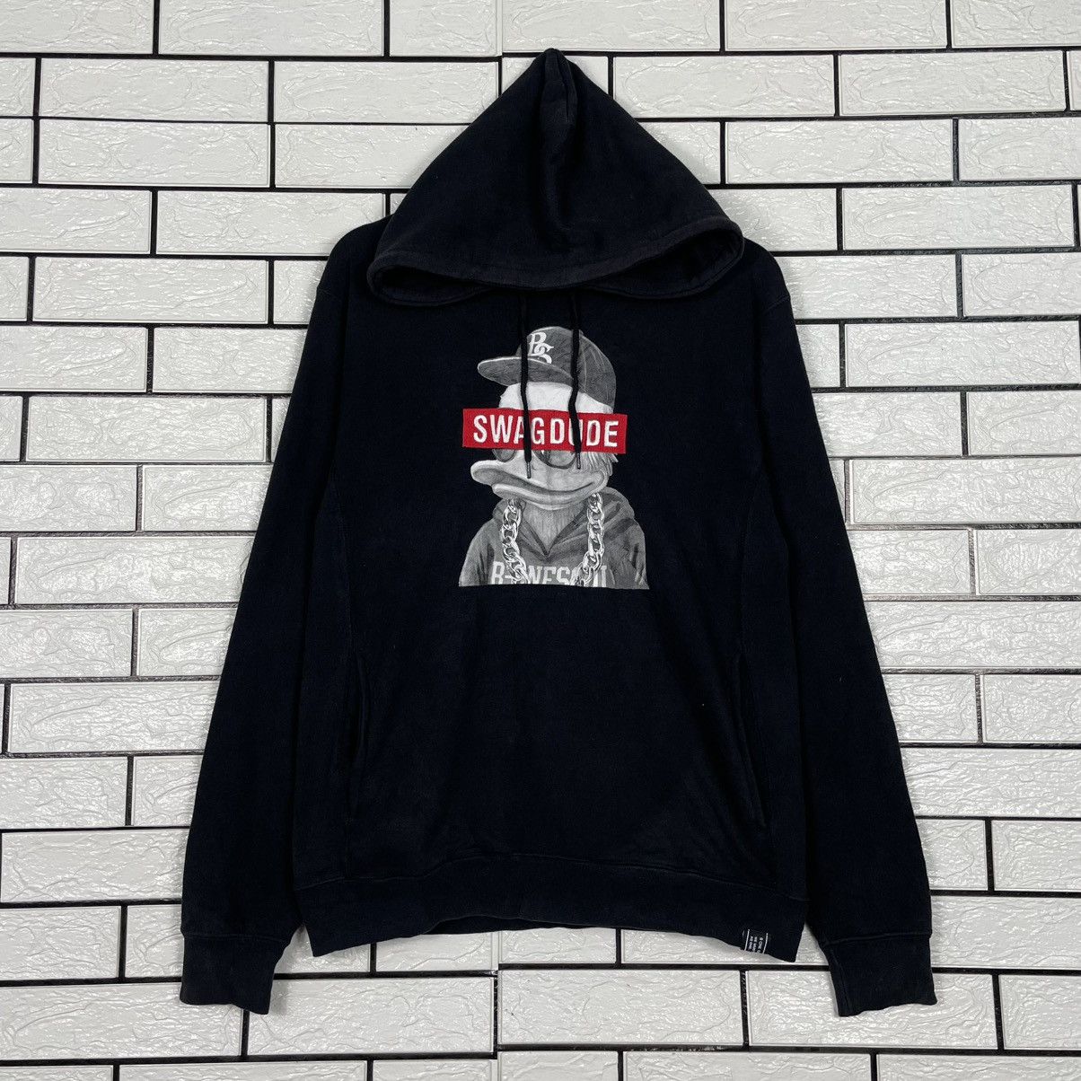 Japanese Brand B One Soul Swag Dude Pullover Hoodie Size US S / EU 44-46 / 1 - 1 Thumbnail