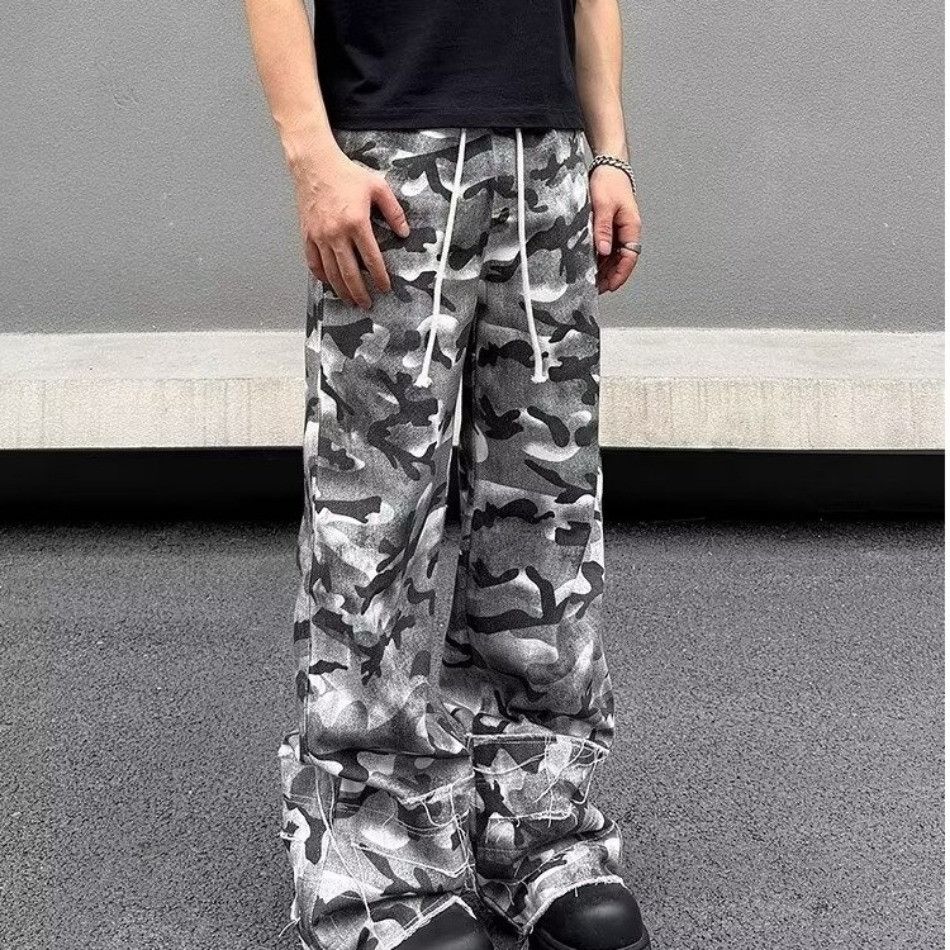 Japanese Brand Camouflage Men's Cargo Pants Size US 33 - 5 Thumbnail