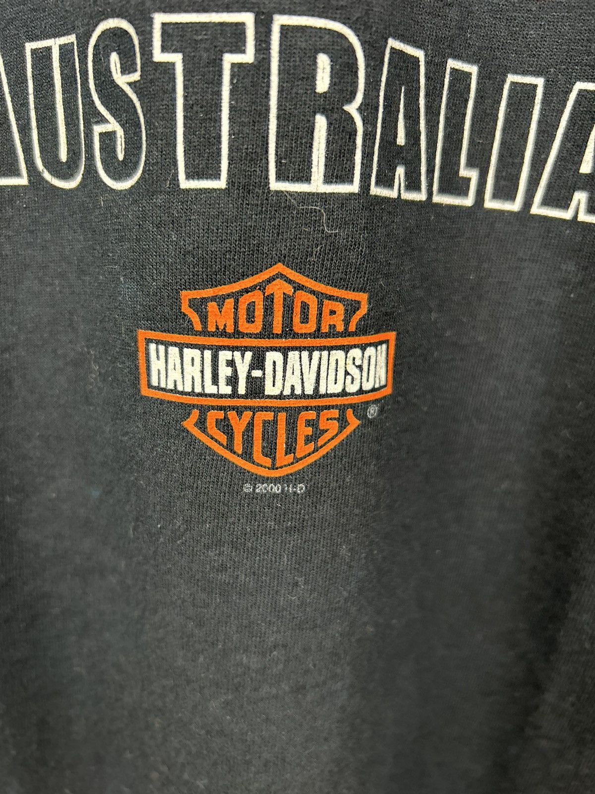 Harley Davidson Vintage 00s Harley Davidson Australia T shirt Size US M / EU 48-50 / 2 - 7 Thumbnail
