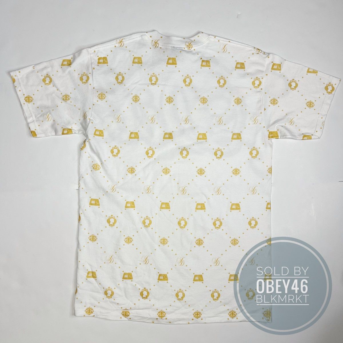 Rare J DILLA X STUSSY Collaboration White T-Shirt Sample M