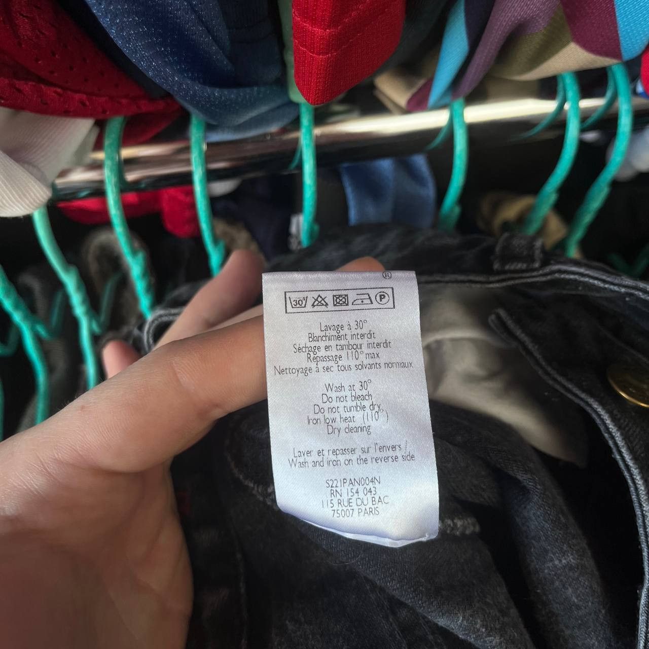Sezane Sezane Denim Black Faded Pants Jeans Size 27 Size 27" / US 4 / IT 40 - 14 Thumbnail