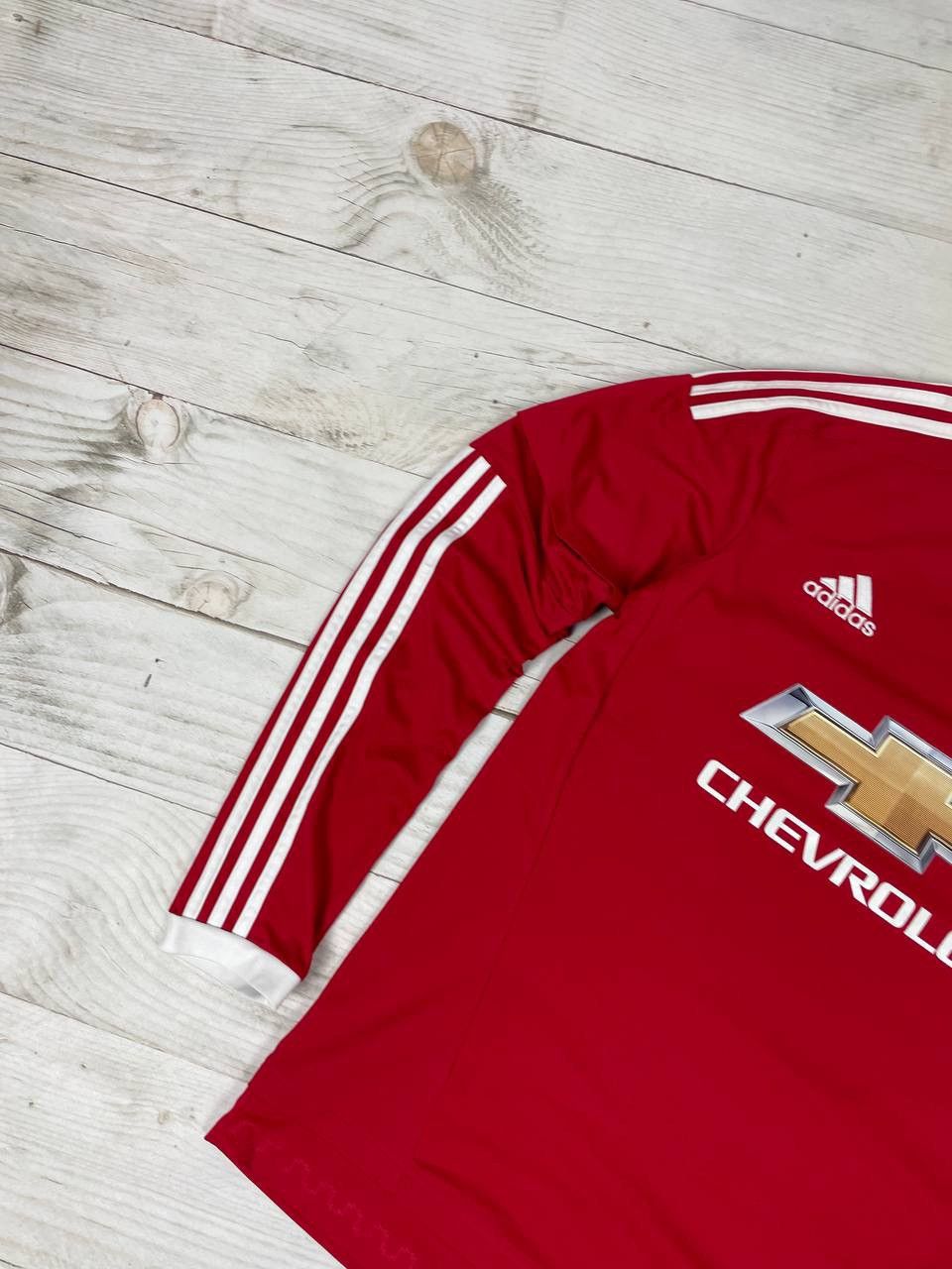 Nike Manchester United 2015 2016 Home Shirt Long Sleeve Jersey Size US S / EU 44-46 / 1 - 5 Thumbnail