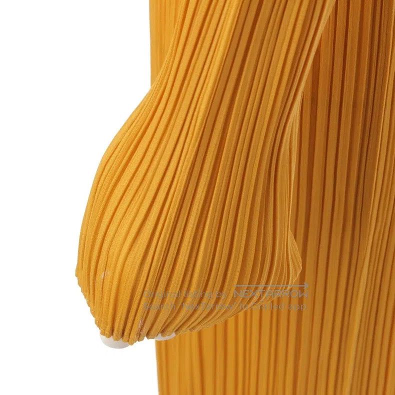 Issey Miyake Issey Miyake Yellow Dress Size M / US 6-8 / IT 42-44 - 5 Thumbnail