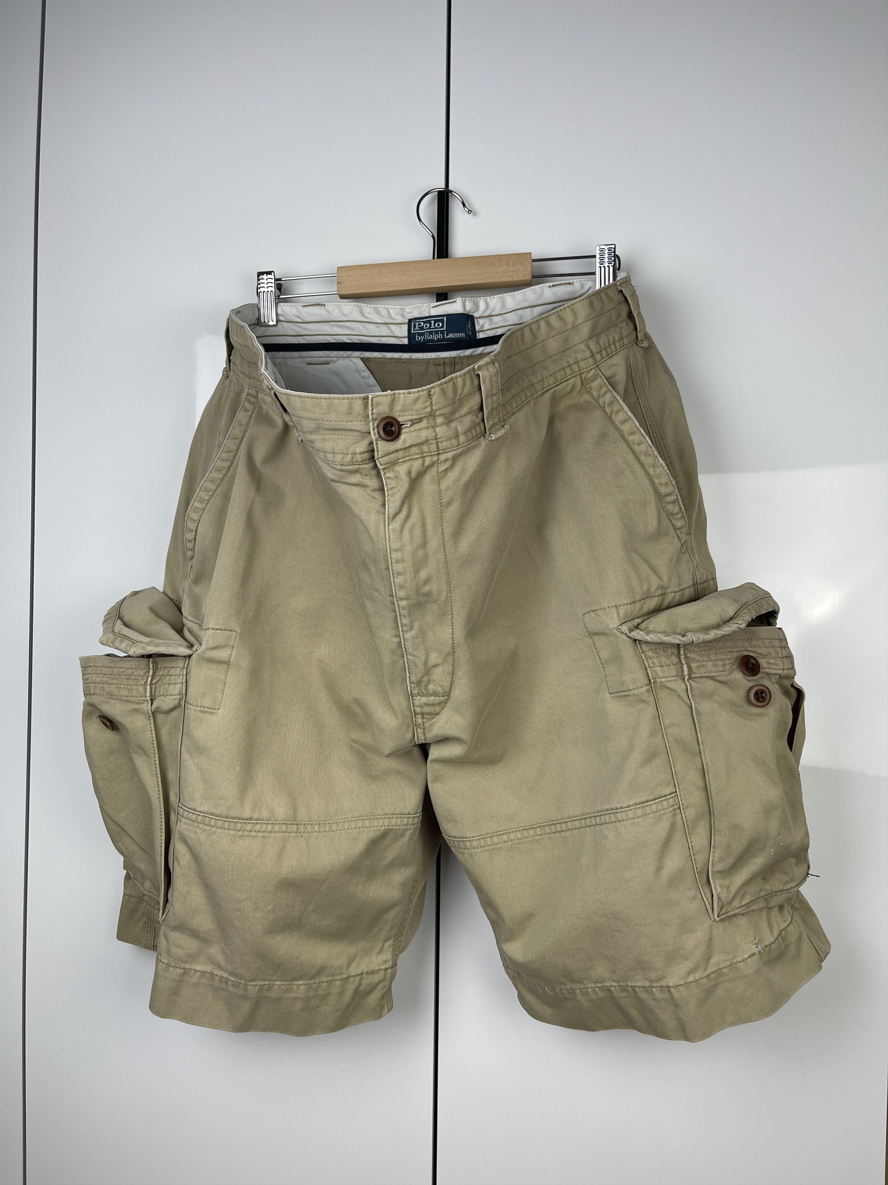 Polo Ralph Lauren Polo Ralph Lauren Vintage Cargo Shorts Size US 38 / EU 54 - 1 Thumbnail