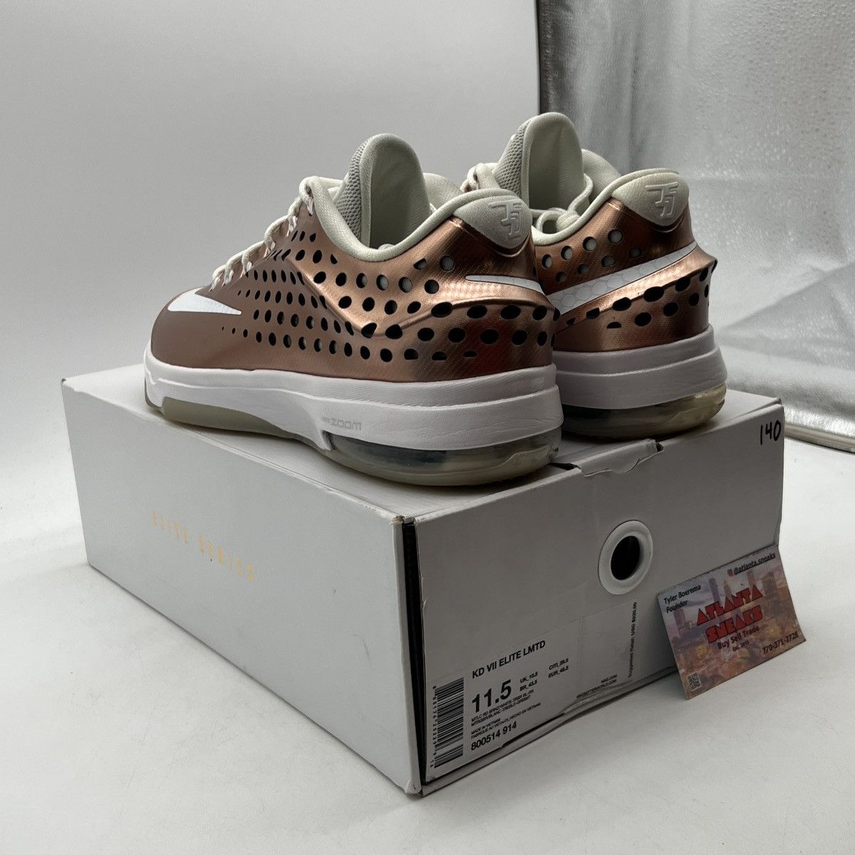 Nike Kd 7 elite eybl Size US 11.5 / EU 44-45 - 4 Thumbnail
