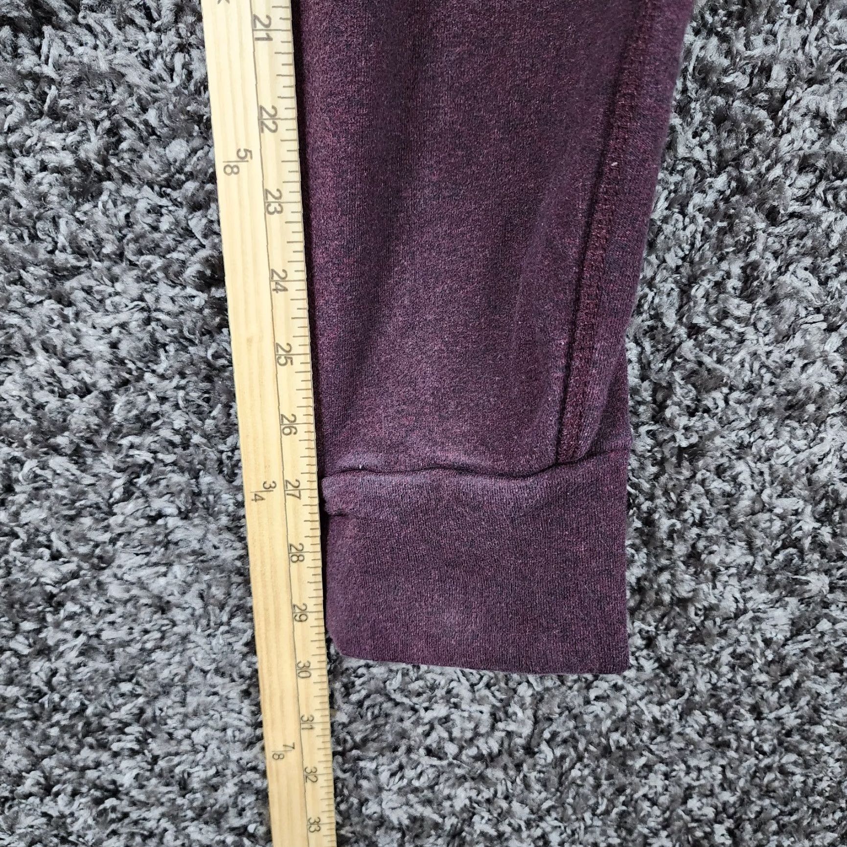 American Eagle Outfitters American Eagle Mens Sweatpants Size M Elastic Waist Purple Casual Pants Men Size US 31 - 5 Thumbnail