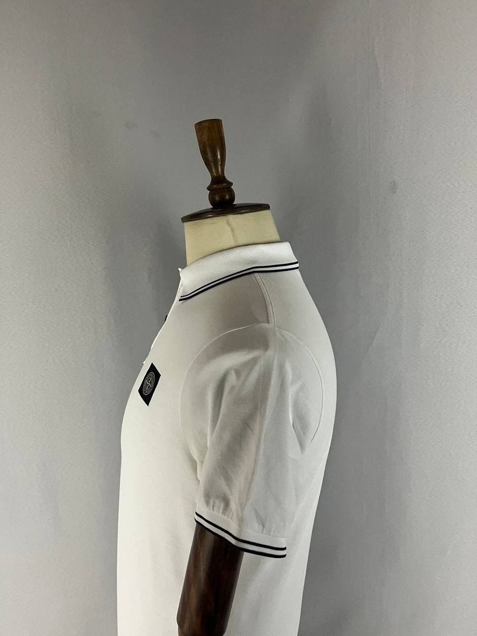 Stone Island Stone Island Polo Tee T Shirt White Size US M / EU 48-50 / 2 - 6 Thumbnail