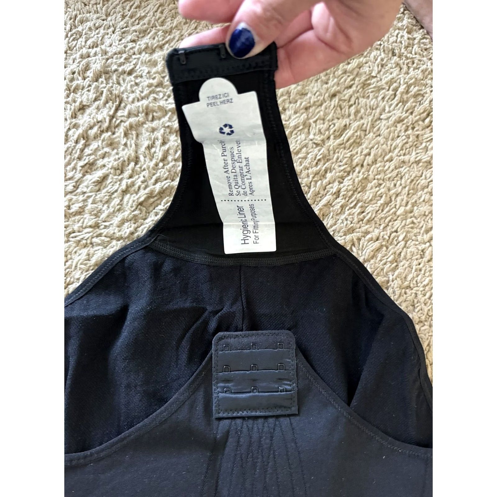 Vintage Lycra Shapewear 3XL Black NWT Seamless Plus Size Women Shaping Bottom High Waist Size ONE SIZE - 4 Thumbnail