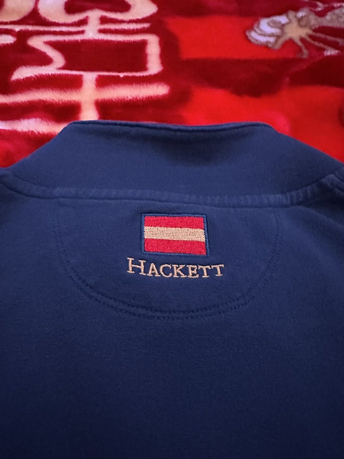 Hackett Vintage 2000s Hackett London Spain Classic Fit Soccer Jacket Size US L / EU 52-54 / 3 - 7 Thumbnail