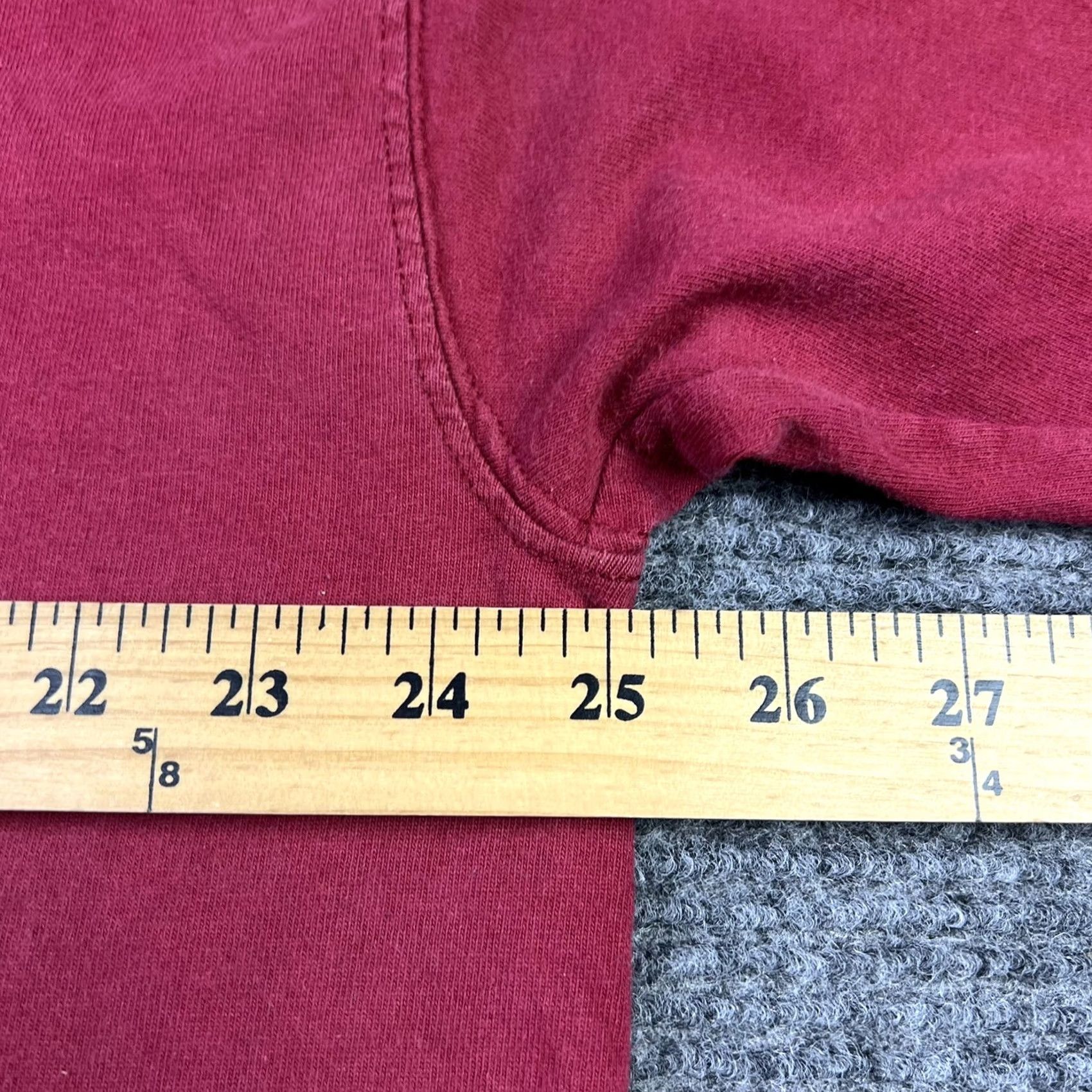 Wilson VINTAGE Wilson Pro 5000 Logo Long Sleeve Red T-Shirt Mens 2XL 100% Cotton Size US XXL / EU 58 / 5 - 6 Thumbnail