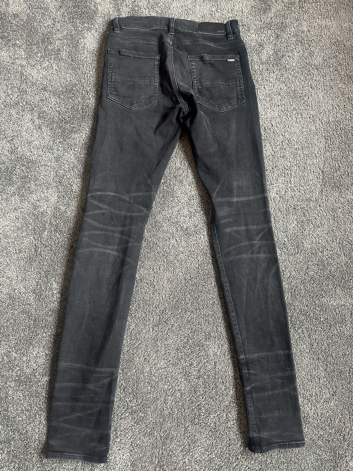 Amiri Amiri Distressed Jeans Black Size US 30 / EU 46 - 4 Thumbnail
