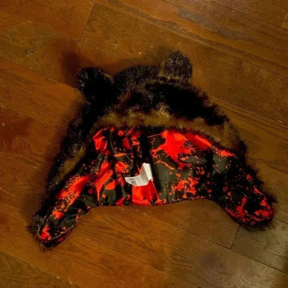 Designer Fuzzy Bear Ears Hat with Inner Lining Size ONE SIZE - 1 Thumbnail