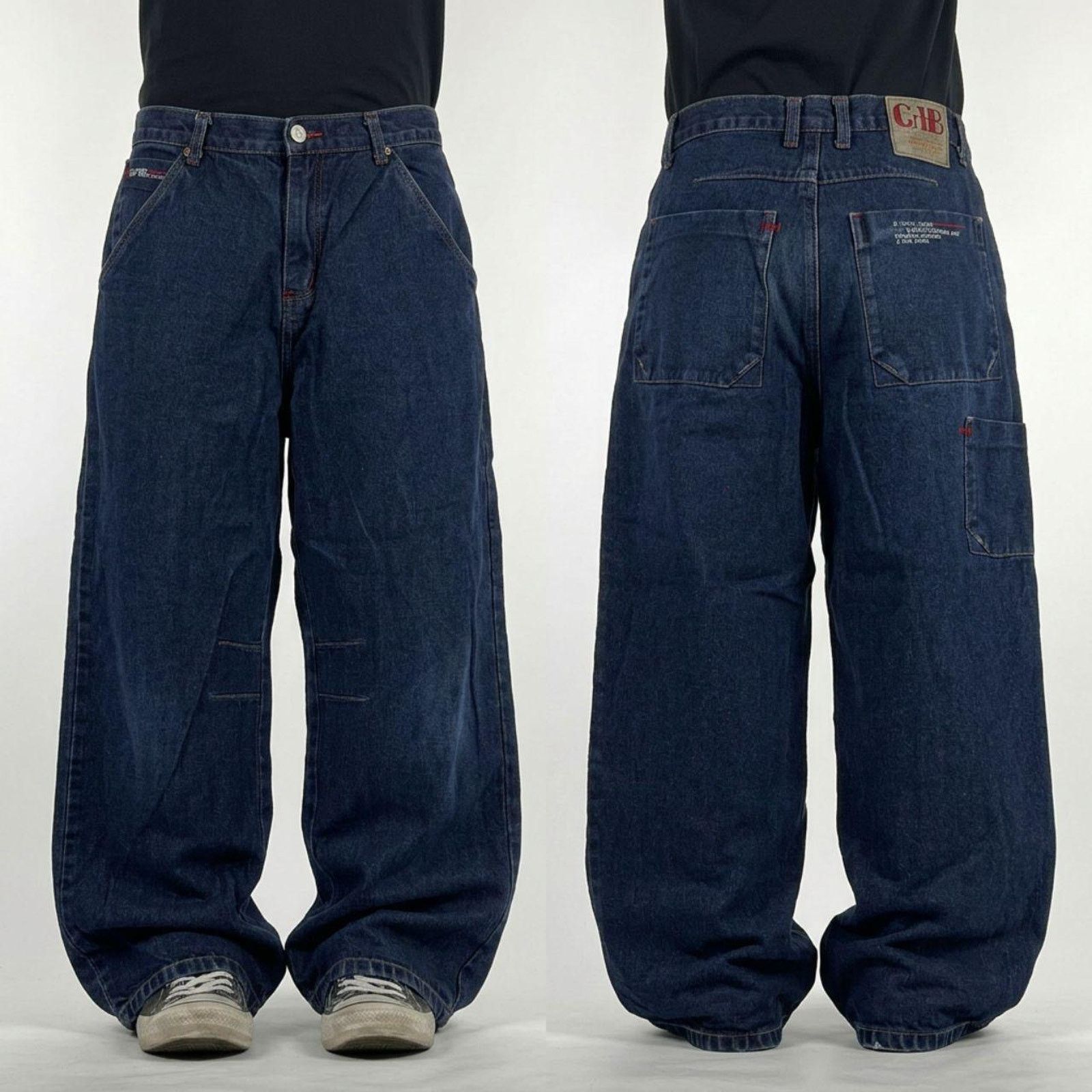 JNCO × Streetwear × Vintage Rare JNCO Vintage 90s Flamehead Jean