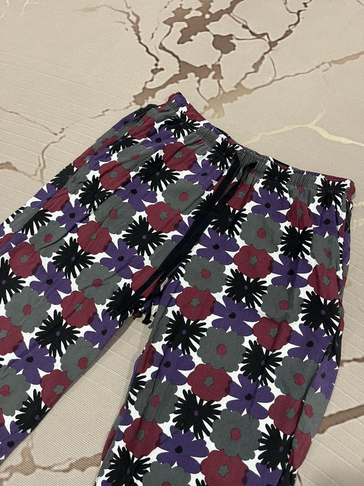 Uniqlo Uniqlo x SOU SOU Floral Cropped Pants Size 27" / US 4 / IT 40 - 2 Thumbnail