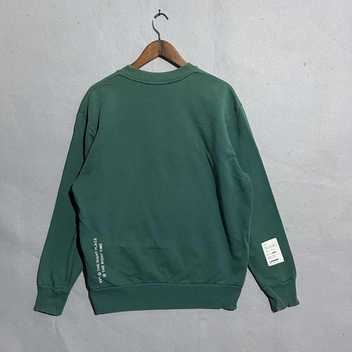 Diesel Diesel Aesthetic Graphic Sweatshirt – Green – 2018 Release Size US L / EU 52-54 / 3 - 5 Thumbnail