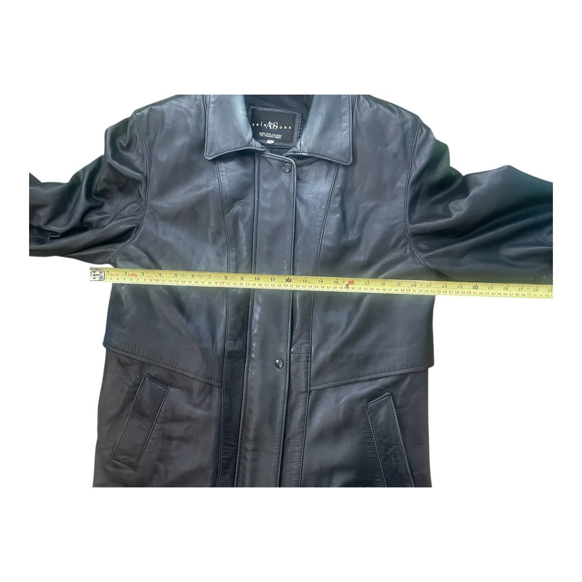 Other A & S selection vintage Women’s Modo leather Jacket Black L Size L / US 10 / IT 46 - 10 Thumbnail