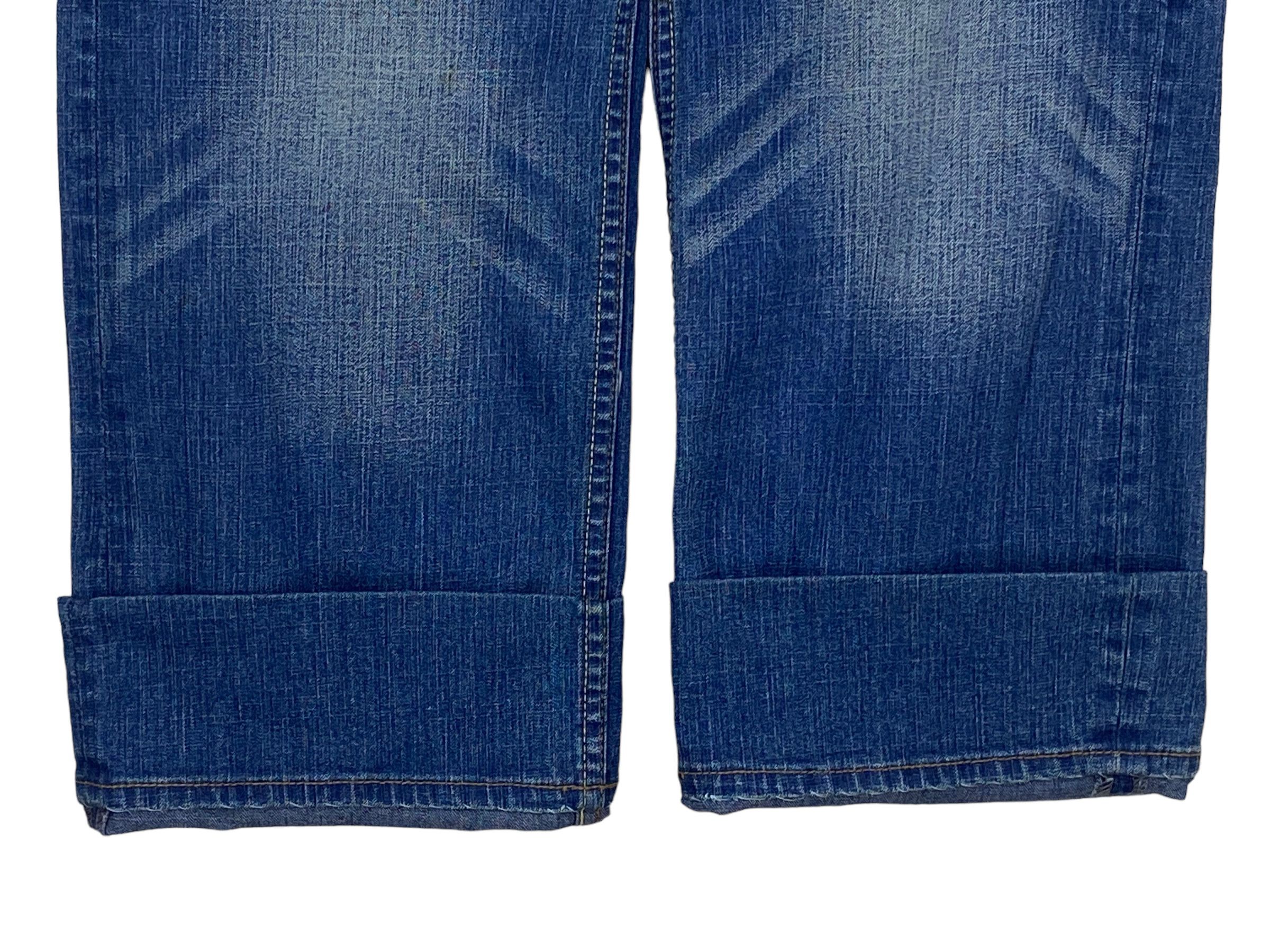 Japanese Brand Exit Jeans Hip Hop Skateboard Jeans Size US 36 / EU 52 - 11 Thumbnail