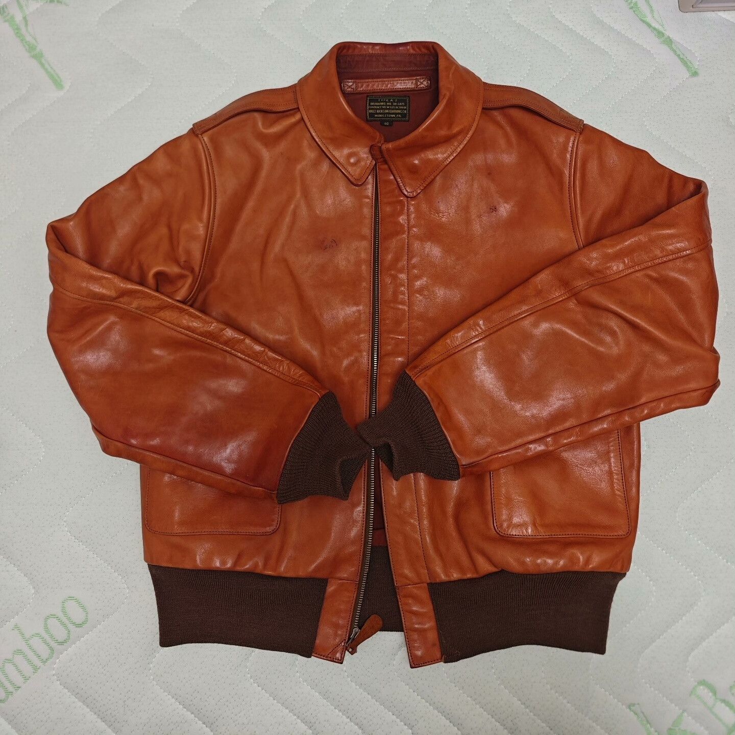Buzz Rickson's Buzz Rickson Type A2 Flight Jacket Size US XXS / EU 40 - 1 Thumbnail