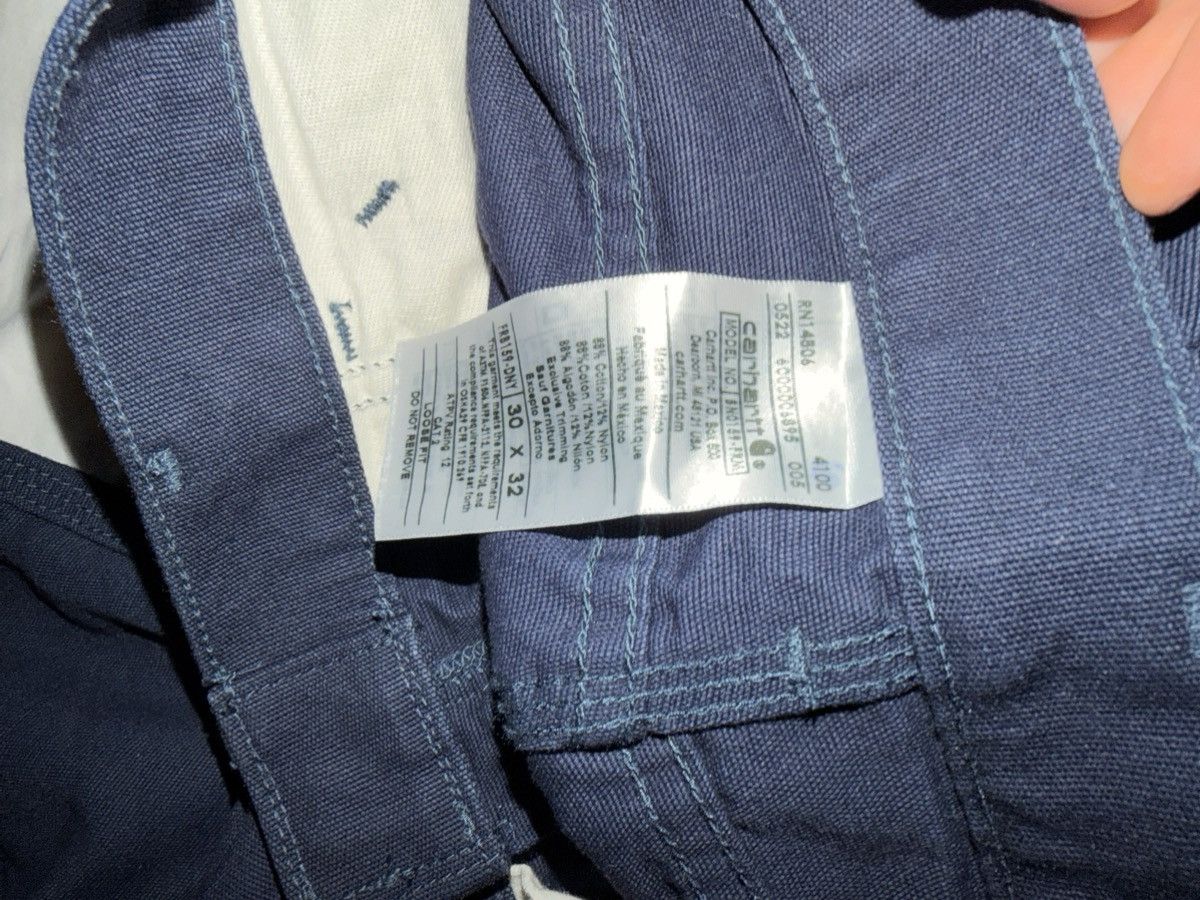 Carhartt Carhartt Work pants Blue 30x32 Size US 30 / EU 46 - 3 Thumbnail