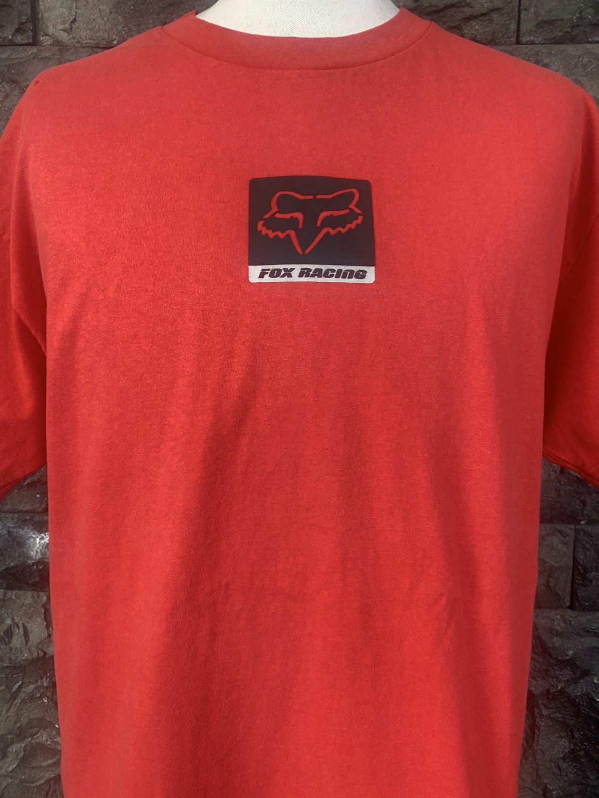 Fox Racing × Vintage Vintage 90s Fox Racing T Shirt Size US L / EU 52-54 / 3 - 4 Thumbnail