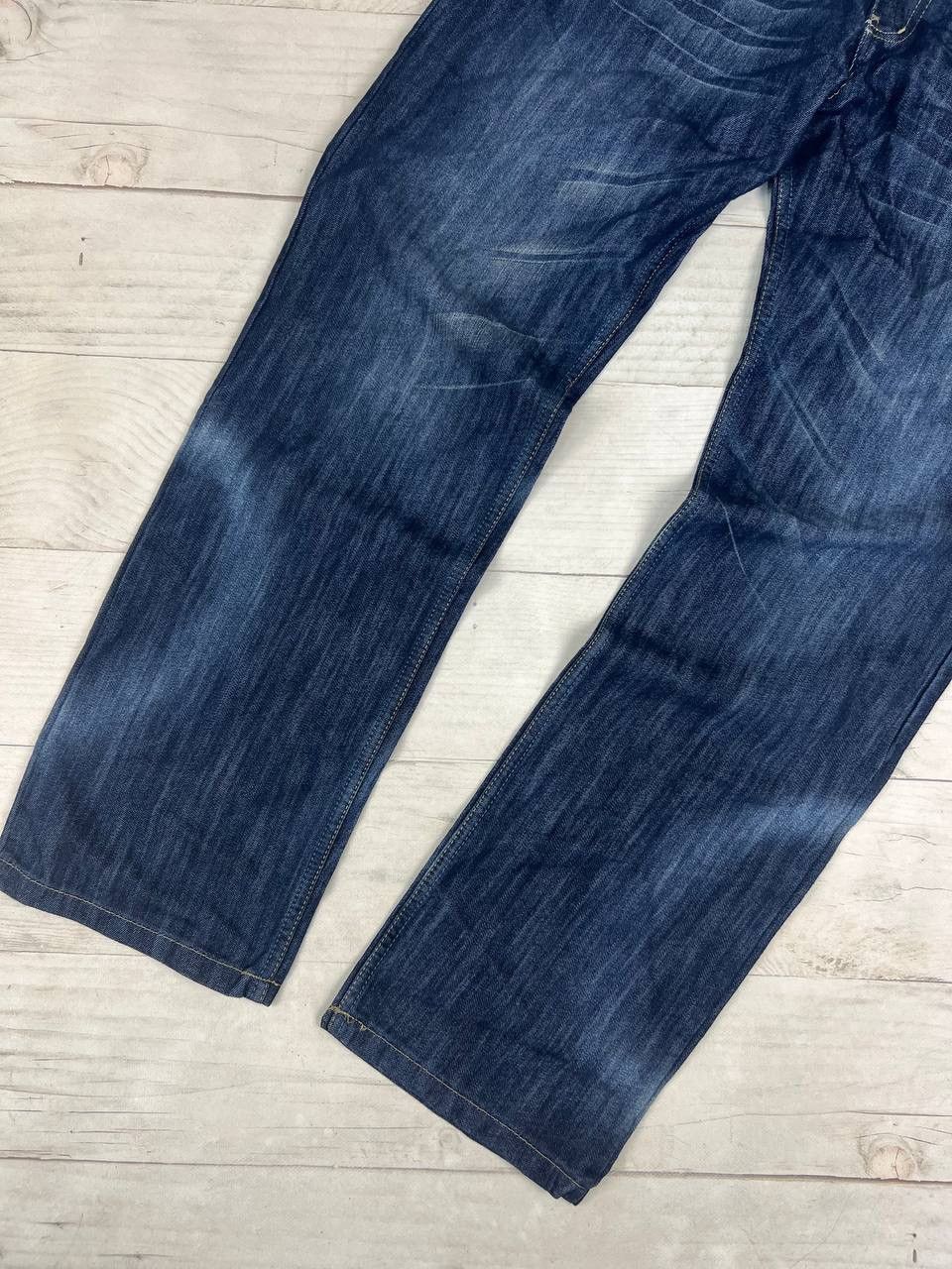 Dolce & Gabbana Vintage Dolce Gabbana Big Logo Denim Jeans Baggy DG Y2K 90s Size US 38 / EU 54 - 10 Thumbnail