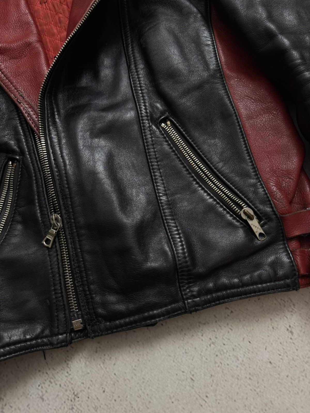 Genuine Leather Harro Vintage Honda Vintage Leather Jacket Size US M / EU 48-50 / 2 - 10 Thumbnail
